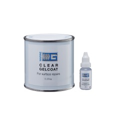 Clear Gelcoat + Catalyst - 250g - 18000